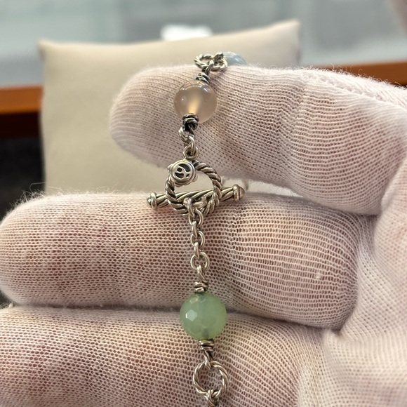 David Yurman Multi-Stone Venetian Quatrefoil Necklace 40" - Picture 4 of 10